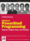 Professional Windows® PowerShell Programming@